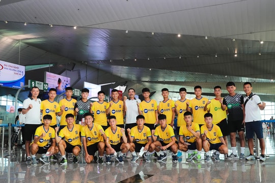 U17 Sông Lam Nghệ An giành vé vào vòng tứ kết trước 1 lượt đấu