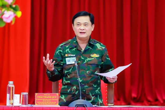 Hội nghị đánh giá diễn tập Khu vực phòng thủ, phòng thủ dân sự tỉnh Nghệ An