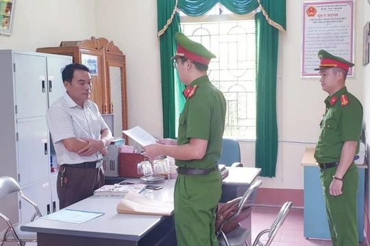Khởi tố, bắt tạm giam nguyên Chủ tịch, kế toán UBND xã Đỉnh Sơn (Anh Sơn)