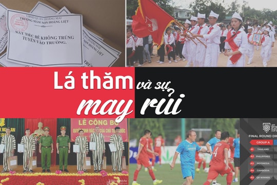 Lá thăm và sự may rủi