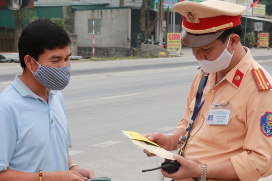 Nghệ An xử lý 750 trường hợp vi phạm an toàn giao thông dịp nghỉ lễ 2/9