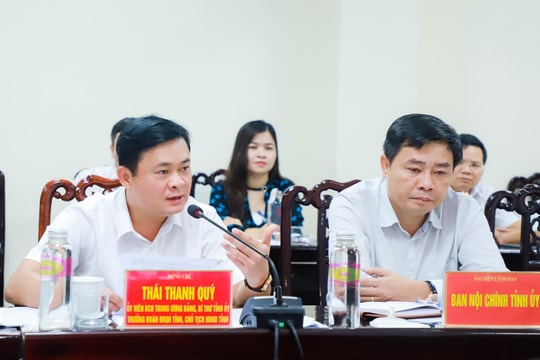 Bí thư Tỉnh ủy Nghệ An tiếp công dân phiên định kỳ tháng 9/2022