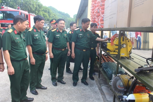 Quân khu 4 sẵn sàng tham gia diễn tập cứu hộ, cứu nạn giữa quân đội 3 nước Việt Nam - Lào - Campuchia 