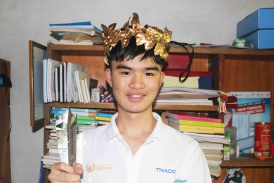 Chuyện về nam sinh trường huyện ở Nghệ An giành vòng nguyệt quế 'Đường lên đỉnh Olympia' cuộc thi tuần