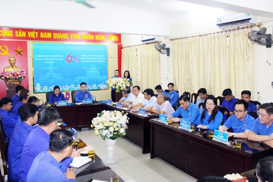 Trung ương Đoàn Thanh niên Nhân dân cách mạng Lào thăm, làm việc tại Nghệ An
