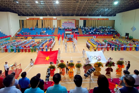 Gần 900 vận động viên tham gia Hội thao ngành Ngân hàng Nghệ An năm 2022