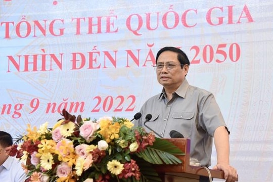 Thủ tướng Phạm Minh Chính chủ trì Hội nghị thẩm định quy hoạch tổng thể quốc gia