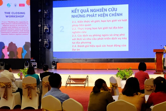 Hàng nghìn phụ nữ và trẻ em được cải thiện nhận thức về bạo lực giới 