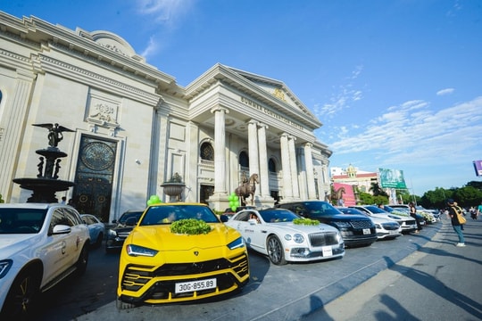 Bất ngờ dàn siêu xe triệu USD xuất hiện tại thành Vinh