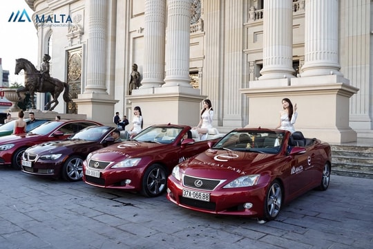 Malta Land đem hàng chục siêu xe 'phủ' thành Vinh