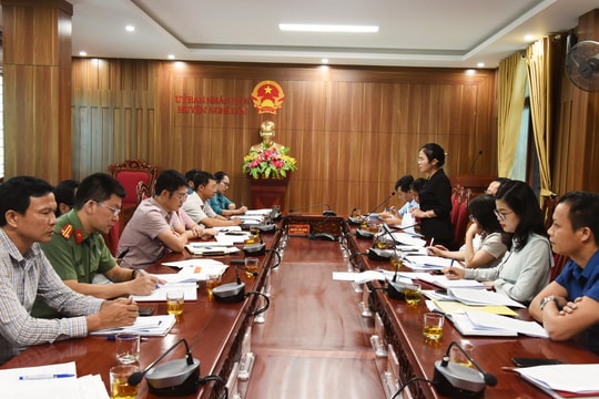 Khảo sát kết quả giải quyết đơn thư khiếu nại, tố cáo của công dân tại huyện Nghi Lộc