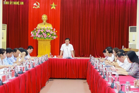 Nghệ An: Thông qua chủ trương đầu tư nhà máy sản xuất giày, dép 30 triệu USD tại Yên Thành