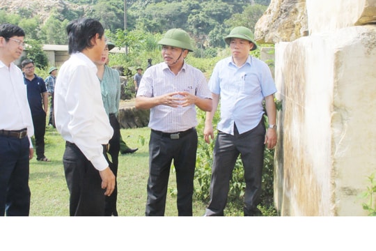 Hội đồng nhân dân tỉnh giám sát công tác quản lý nhà nước về khoáng sản tại huyện Quỳ Hợp 