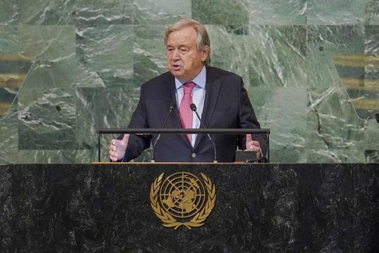 Tổng Thư ký Liên hợp quốc Antonio Guterres: Thế giới không thể cứ tiếp tục như thế này
