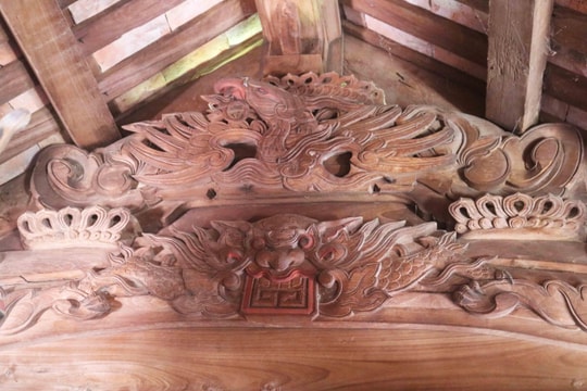 Chiêm ngưỡng nghệ thuật điêu khắc nhà thờ họ độc đáo, hiếm có ở Nghệ An