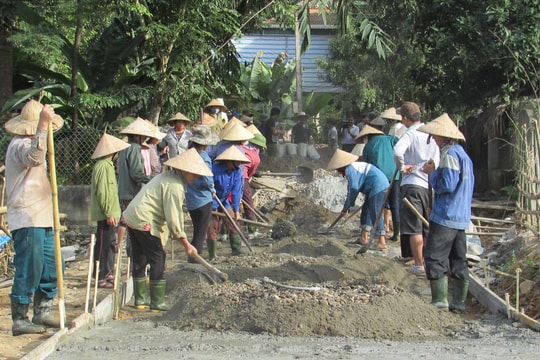 Xây dựng nông thôn mới ở Con Cuông: Nhân lên niềm tin, sự đồng thuận