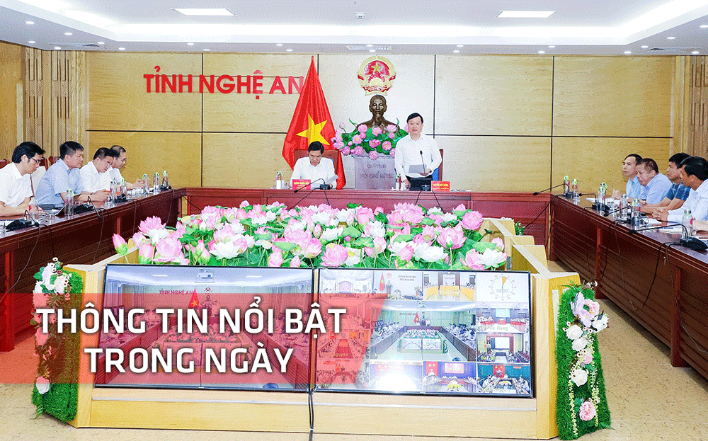 Nghệ An: Thông tin nổi bật ngày 23/9