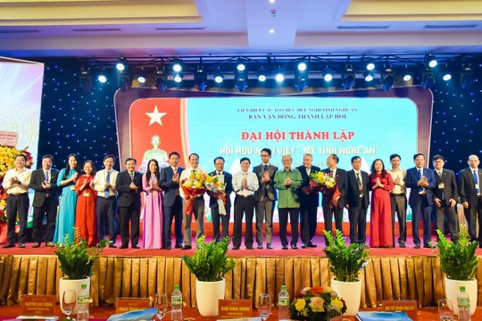 Đại hội thành lập Hội hữu nghị Việt - Mỹ tỉnh Nghệ An