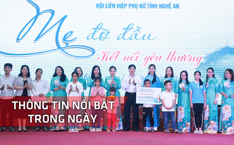 Nghệ An: Thông tin nổi bật ngày 25/9