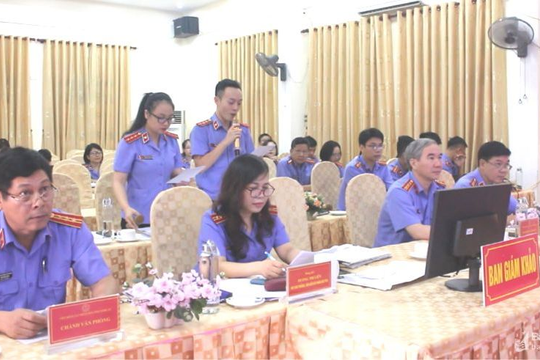 Sơ khảo cuộc thi 'Chúng tôi là Kiểm sát viên' tỉnh Nghệ An năm 2022