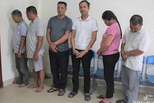 Nghệ An triệt xóa ổ nhóm đánh bạc trang bị vũ khí nóng