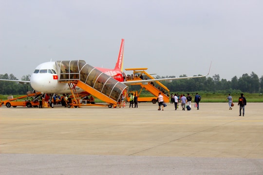 Đóng cửa tạm thời Cảng hàng không Vinh do ảnh hưởng bão Noru