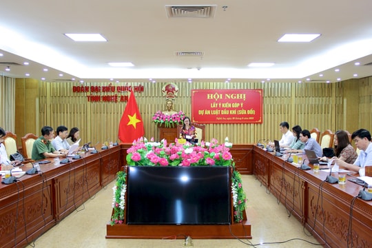 Luật Dầu khí cần đặt lợi ích quốc gia, chủ quyền biển đảo lên hàng đầu