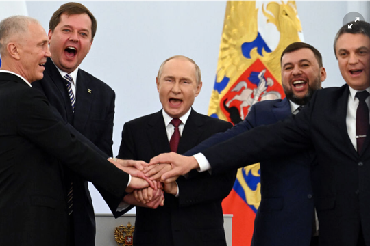 Tổng thống Putin: Việc sáp nhập là ý nguyện của hàng triệu người dân 