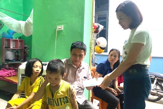 Sẻ chia với những gia đình đặc biệt khó khăn