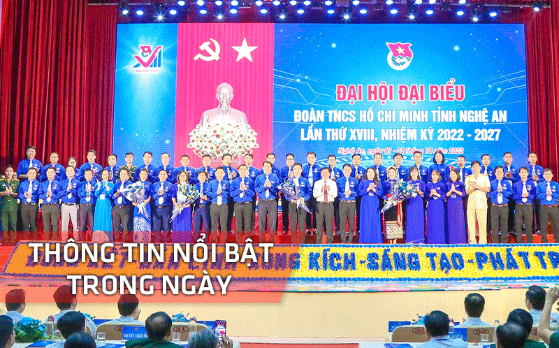 Nghệ An: Thông tin nổi bật ngày 2/10