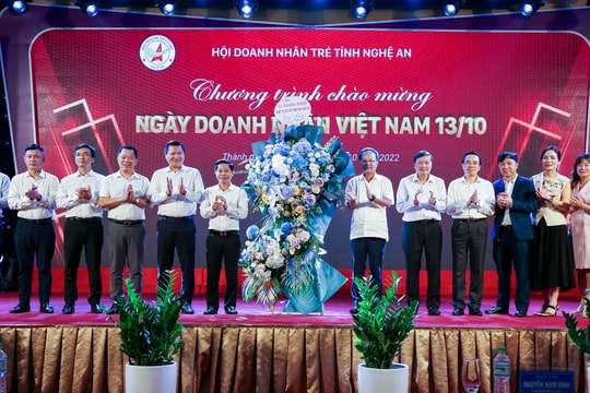 Đội ngũ doanh nhân trẻ đóng góp quan trọng vào sự phát triển của tỉnh Nghệ An