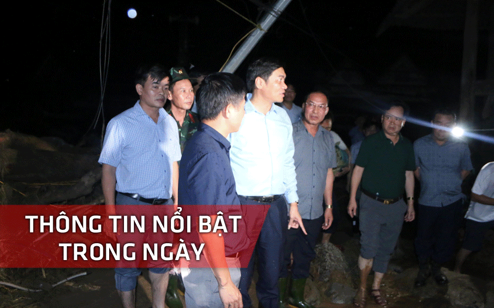 Nghệ An: Thông tin nổi bật ngày 3/10