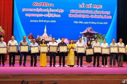 Nghệ An đạt 8 giải tại Ngày hội giao lưu văn hóa - thể thao và du lịch vùng biên giới Việt Nam - Lào