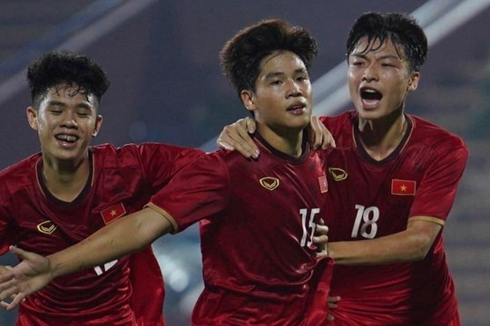 5 cầu thủ SLNA đá chính, U17 Việt Nam thắng đậm U17 Đài Bắc Trung Hoa