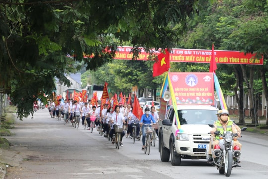 Nghệ An tổ chức Chương trình truyền thông hưởng ứng Ngày Quốc tế trẻ em gái