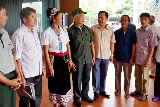 Phát huy vai trò người có uy tín trong đồng bào dân tộc ở Nghệ An