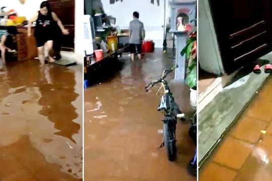 Trạm bơm chống ngập chậm vận hành, nhiều hộ dân Bến Thủy chạy 'lụt' trong đêm