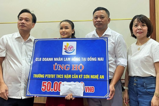 Nghệ An tiếp nhận hơn 18,55 tỷ đồng ủng hộ nhân dân khắc phục hậu quả thiên tai