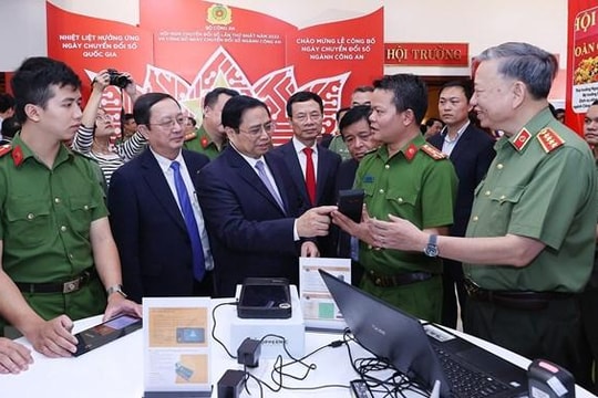 Công bố Ngày chuyển đổi số ngành Công an