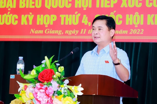 Đại biểu Quốc hội tiếp xúc cử tri huyện Nam Đàn trước kỳ họp thứ 4, Quốc hội khóa XV