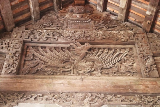 Chiêm ngưỡng nghệ thuật điêu khắc tuyệt đẹp của đình Cháy