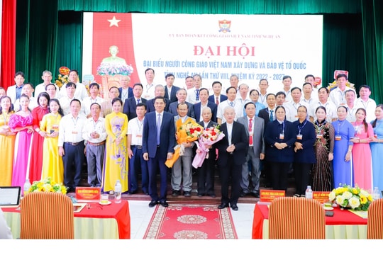 Nghệ An: Đại hội đại biểu người Công giáo thành công tốt đẹp