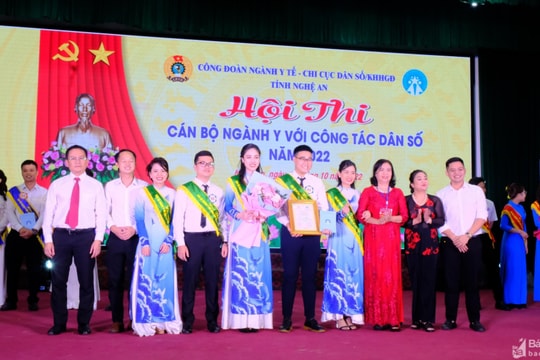 Sôi nổi Hội thi 'Cán bộ ngành y tế với công tác dân số'