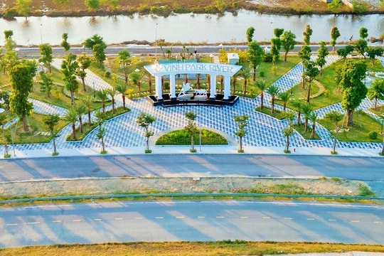 Niềm vui của cư dân đầu tiên tại Vinh Park River