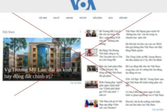 Cảnh giác với chiêu trò hạ uy tín của Việt Nam