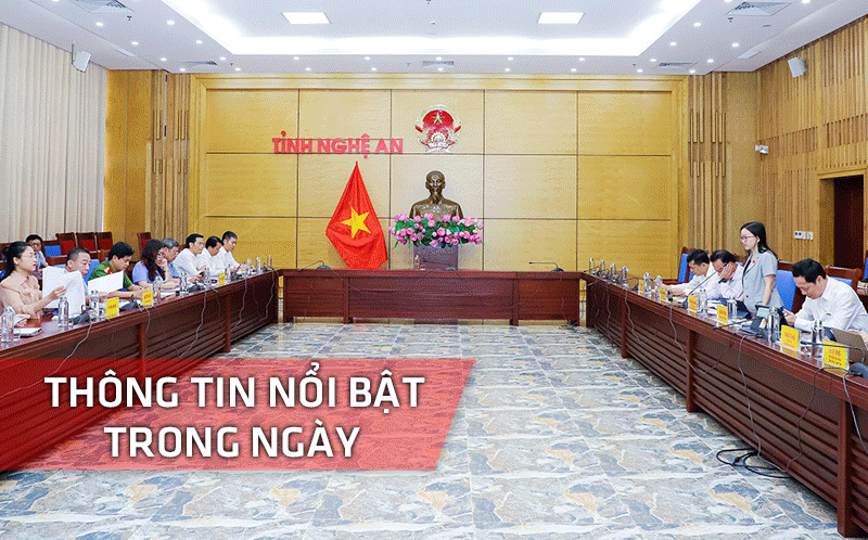 Nghệ An: Thông tin nổi bật ngày 13/10