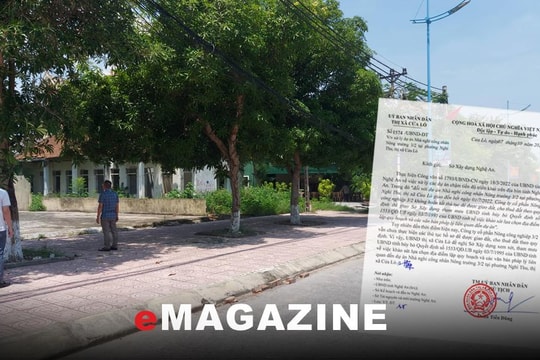 Thị xã Cửa Lò đề nghị xử lý nghiêm hai ‘dự án nhà nghỉ công nhân’!