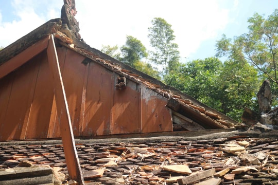 Sau lũ, nhiều di tích cấp quốc gia ở Nghệ An 'kêu cứu'