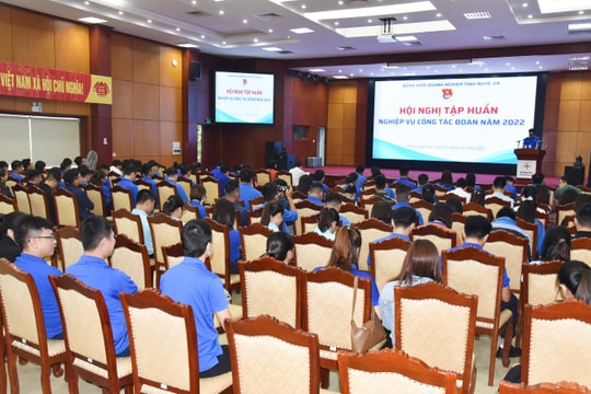 Trang bị kỹ năng cho hơn 350 cán bộ Đoàn Khối Doanh nghiệp tỉnh Nghệ An