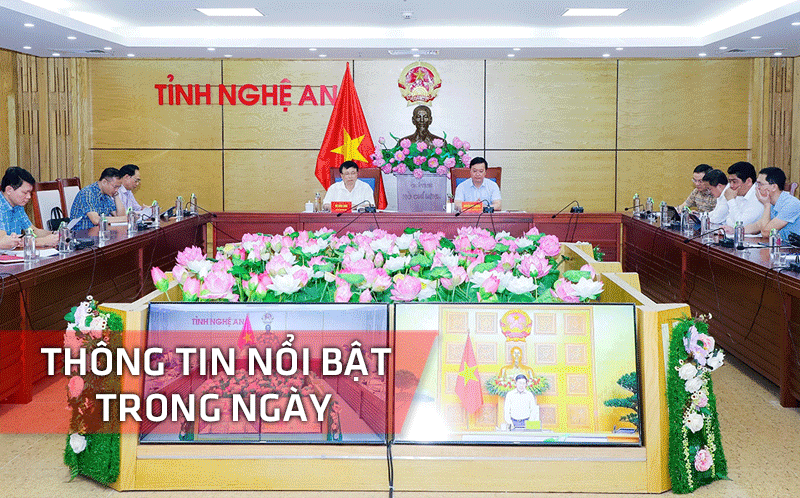 Nghệ An: Thông tin nổi bật ngày 18/10